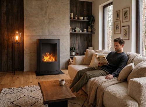 Preview: Elektrokaminofen Invapo Incoza Oval von Infire