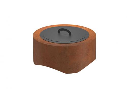 Infire Feuerstelle Corten Round 700