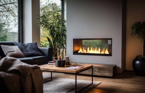 Bioethanol-Einbaukamin 2side Slim 1200 von Infire