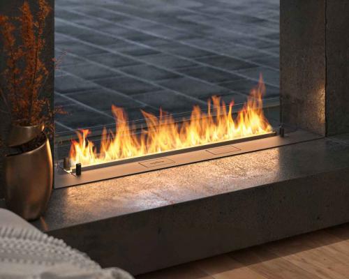 Preview: Automatik Bioethanol-Einbaubrenner Burner 1000 Basic Etronic von Infire