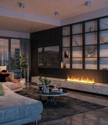 Preview: Automatik Bioethanol-Einbaubrenner Burner 1500 Etronic von Infire