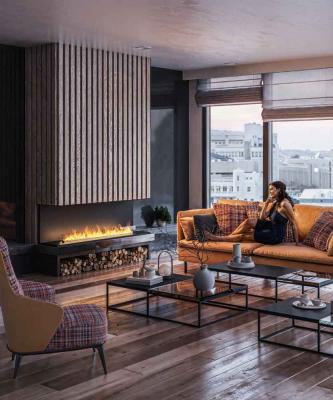 Preview: Ethanol built-in fireplace Infire Inside C1800 Etronic