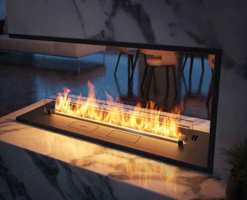 Preview: Ethanol built-in fireplace Infire Inside U1200 Etronic