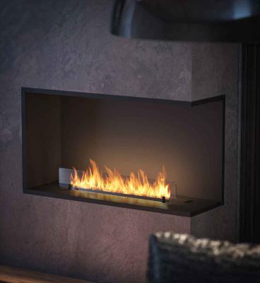 Preview: Automatik Bioethanol-Einbaukamin R1000 Basic Etronic von Infire