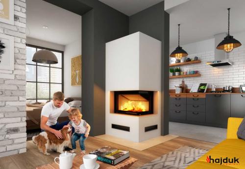 Kaminbausatz Hajduk Imperial Medium mit Smart 2PXLTh