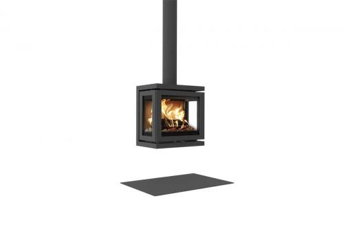 Dik Geurts Kaminofen Vidar Triple Small (Wall)