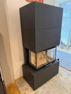 Kaminofen Luceria C Stahl von Rheaflam