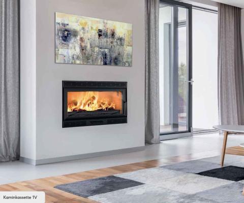 Preview: Spartherm Kaminkassette 1V auf Maß