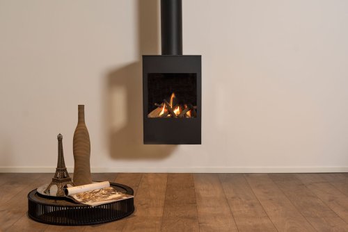 Wanders Gas-Kaminofen Onyx Wall