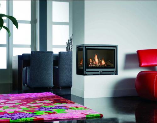 Wanders Gaskamin Square 60G Edge rechts