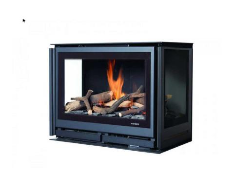 Wanders gas fireplace Square 60G U ABE