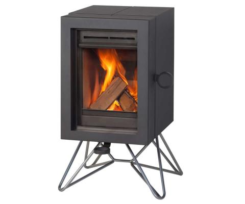 Wanders stove Oak Steel wire base