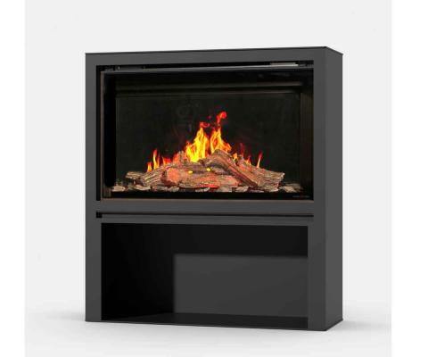 Preview: Elektrokamin Orion Traditional Black Edition High von Wanders-Modern Flames
