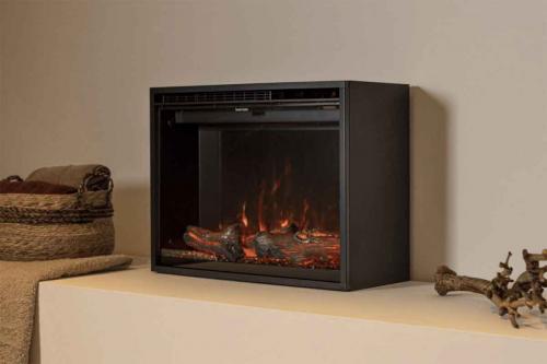 Elektrokamin REDSTONE 610 Black Edition Low von Wanders-Modern Flames