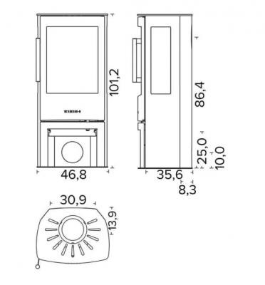 Kaminofen Wiking Miro 3