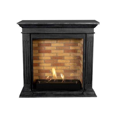 Xaralyn Bioethanolkamin Cadiz Stein Anthrazit mit Steindekor