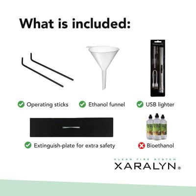 Bioethanol-Einbaubox L Classic von Xaralyn