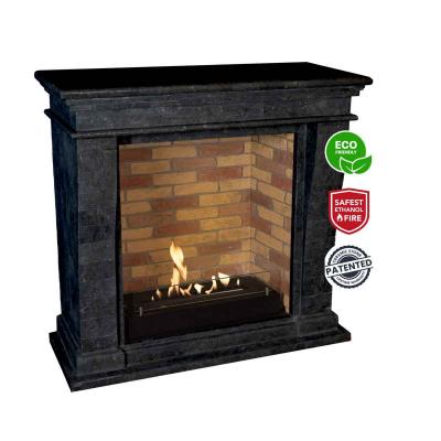 Preview: Xaralyn Bioethanolkamin Kreta Mini Steindekor anthrazit