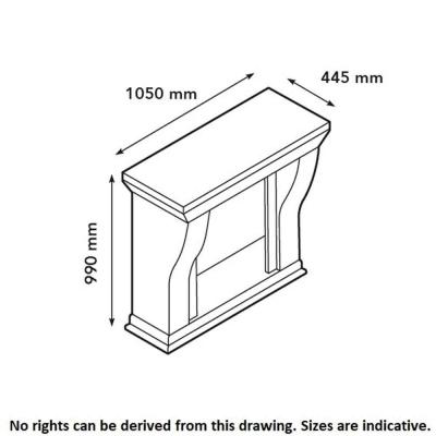 Xaralyn Bioethanolkamin Kreta Mini Steindekor anthrazit