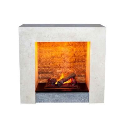 Electric fireplace Xaralyn Milos Optimyst