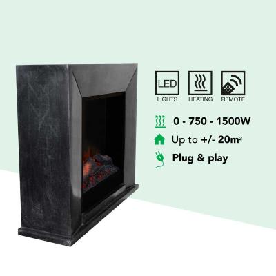 Xaralyn Elektrokamin Nero Levico