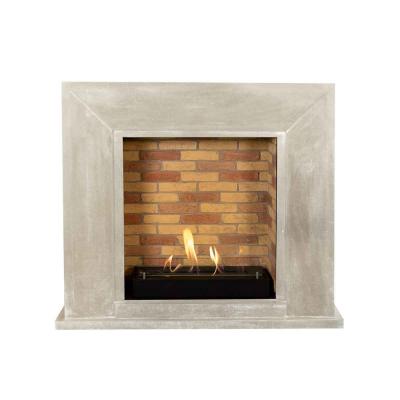 Xaralyn Bioethanolkamin Nero Stein weiß Steindekor