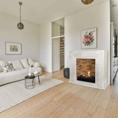 Preview: Xaralyn Bioethanolkamin Nero Stein weiß Steindekor