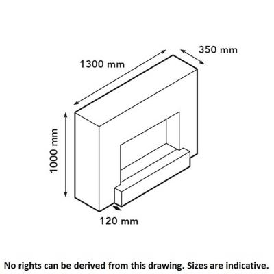 Electric fireplace Xaralyn Santos Optimyst