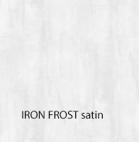 IRON FROST satin