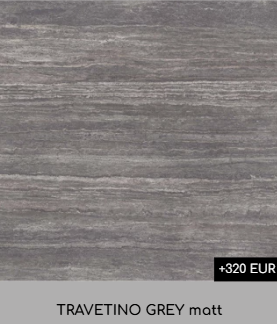 TRAVERTINO GREY matt