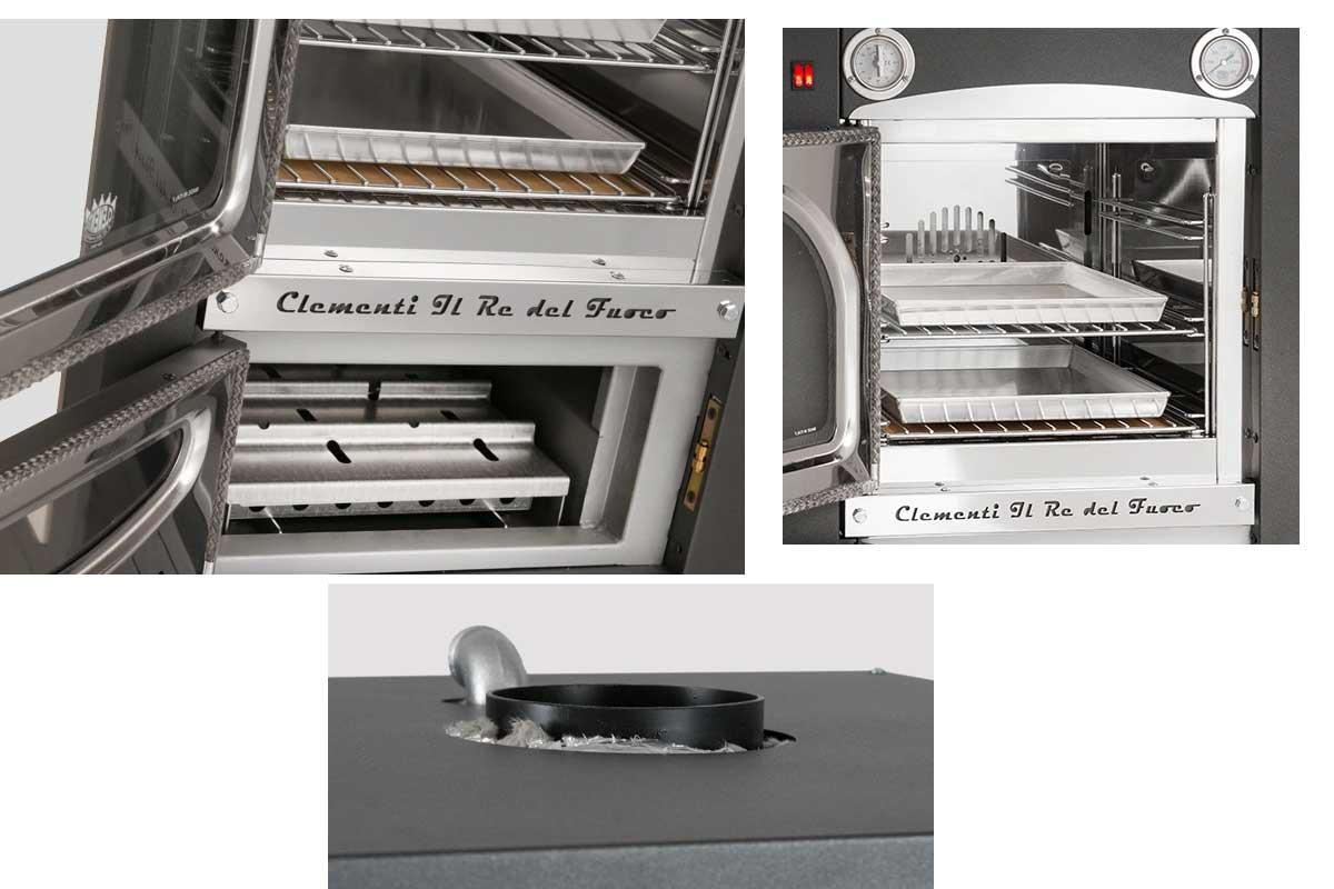 Clementi built-in wood oven Smile