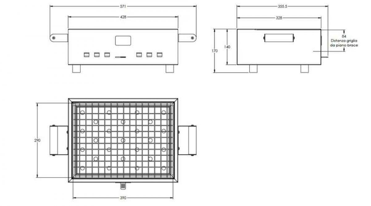 Clementi Holzkohlegrill Tokyo