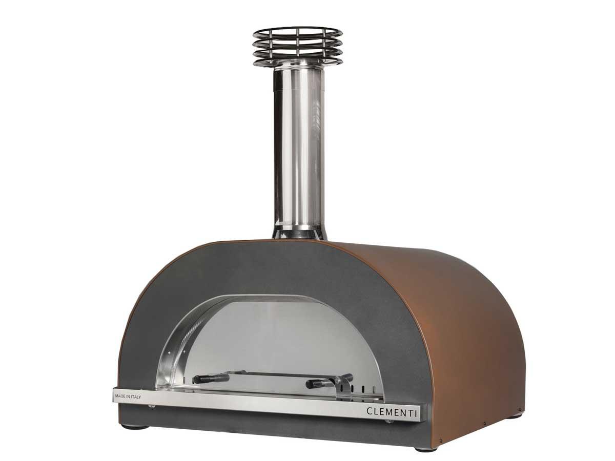 Clementi Pizzaofen Gold kupfer