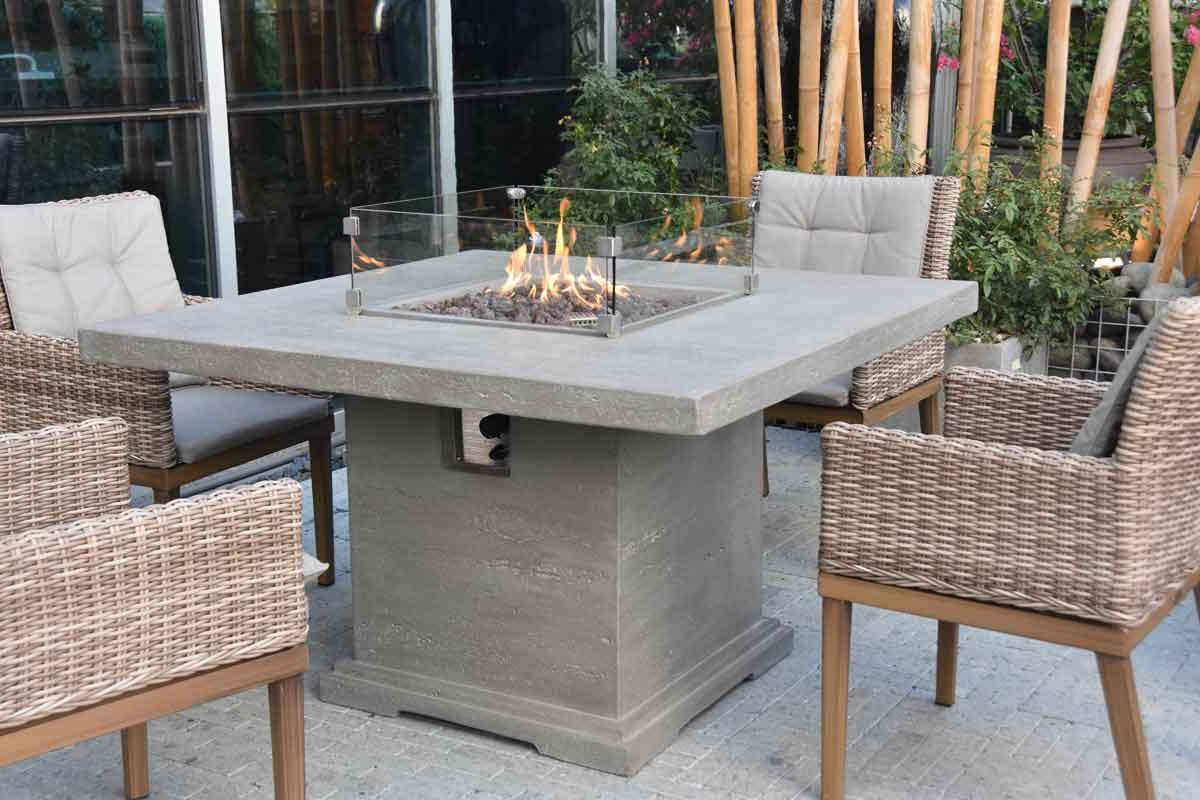 Elementi gas fire table Birmingham