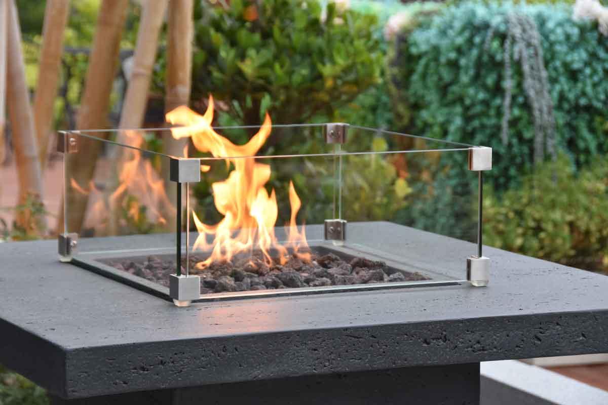 Elementi gas fire table Montreal