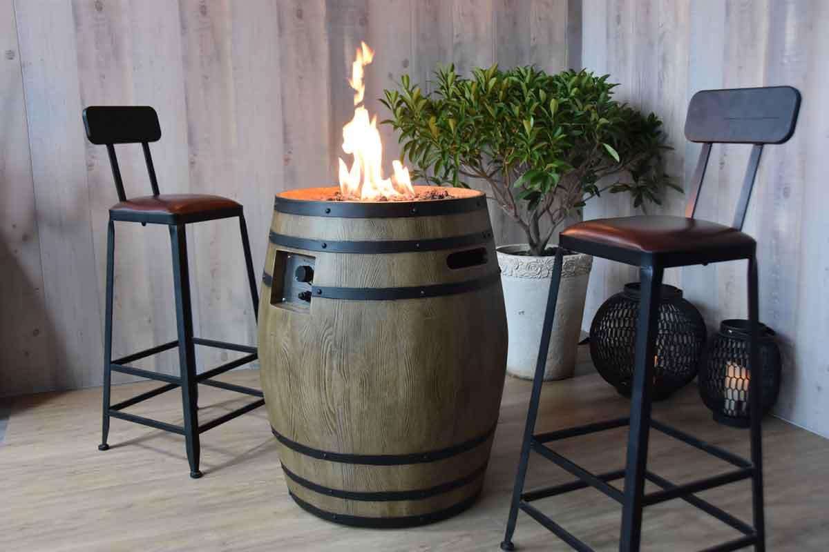 Elementi gas fire pit Porvoo