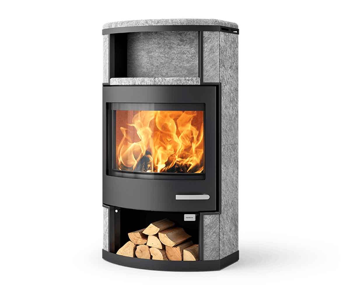 stove Skantherm Ator Panorama Soapstone