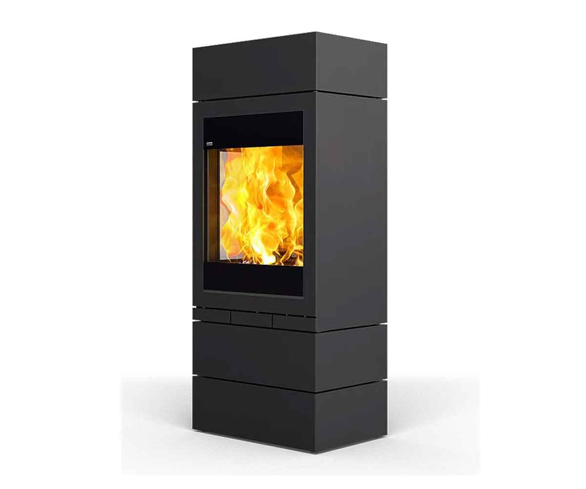 Kaminofen Skantherm Elements 603 2 Seiten mit 2 Zusatzmodulen