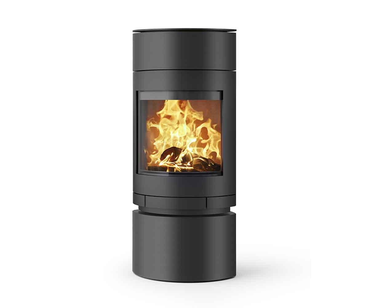 Kaminofen Skantherm Emotion S mit Speicher und Schublade