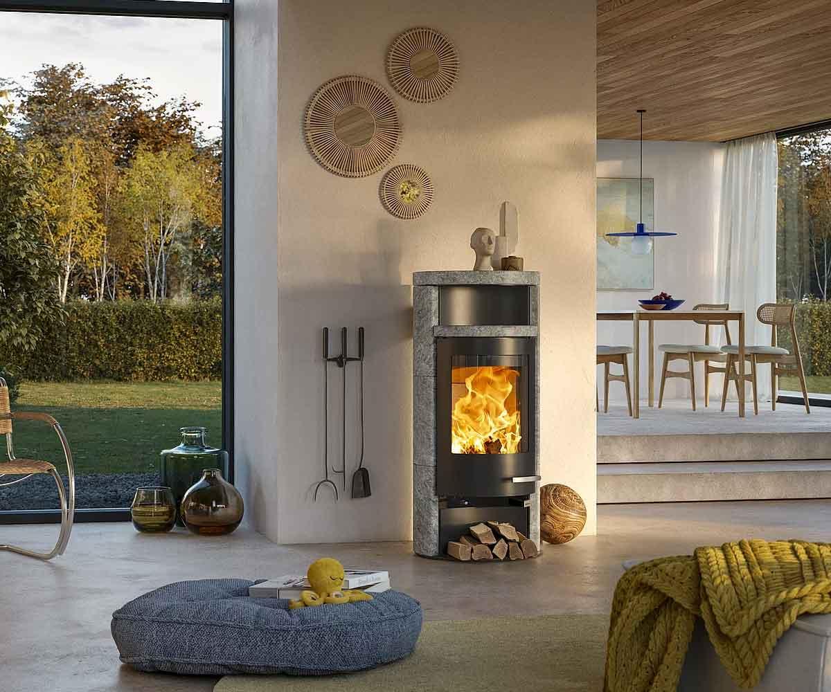 Kaminofen Skantherm Merano Speckstein