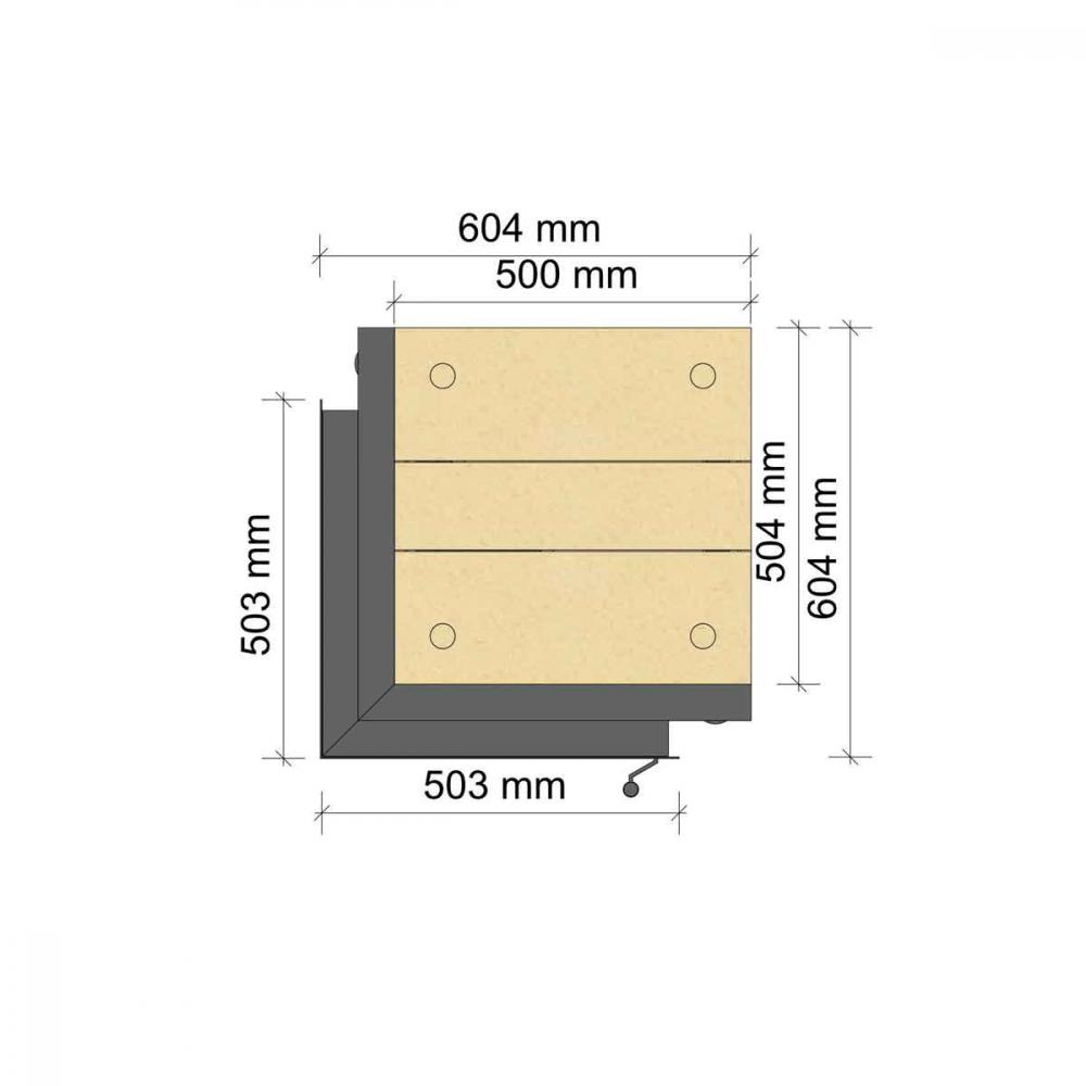 Brula Komplett-Feuerraum Typ B Plus 90