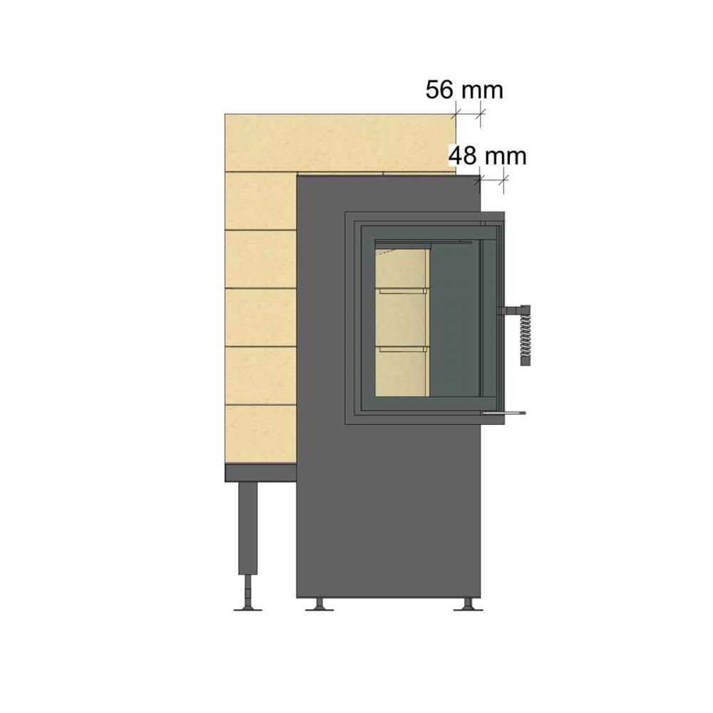 Brula Komplett-Feuerraum Typ D Plus 90