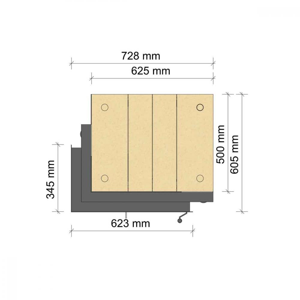 Brula Komplett-Feuerraum Typ D Plus 90