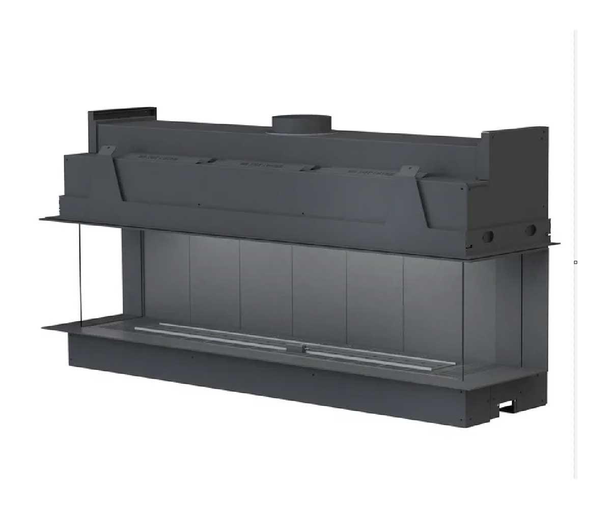 Gas fireplace from Brunner Panorama 40/32/174/32