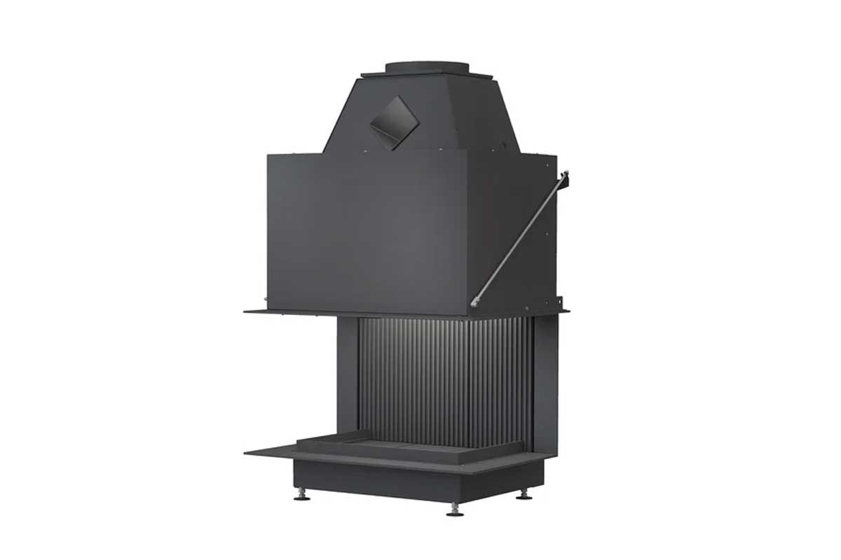 Brunner open fireplace Panorama Urfeuer® 50/44/66/44