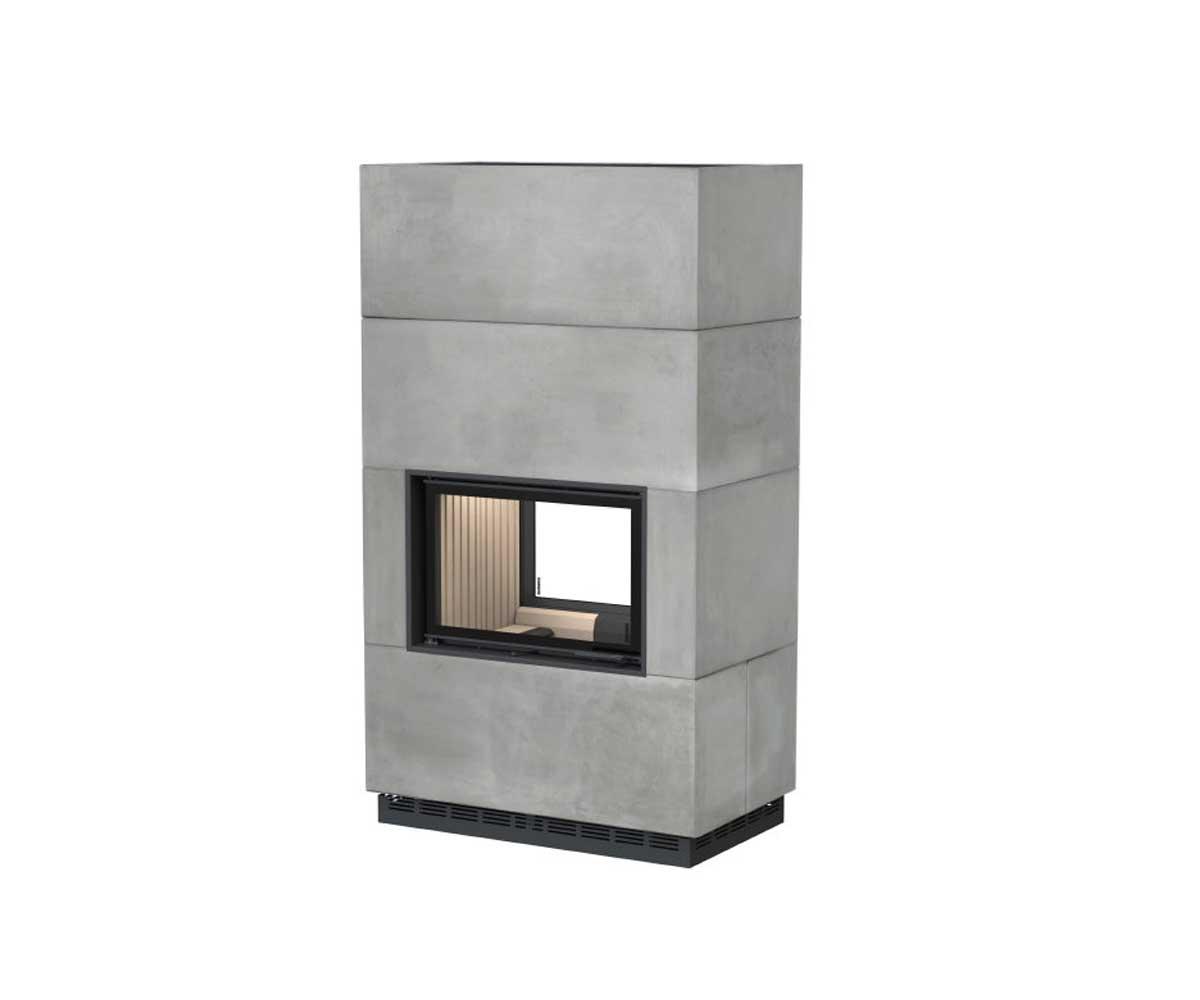 Brunner Systemkamin BSK Tunnel 42-66 DT/DT green