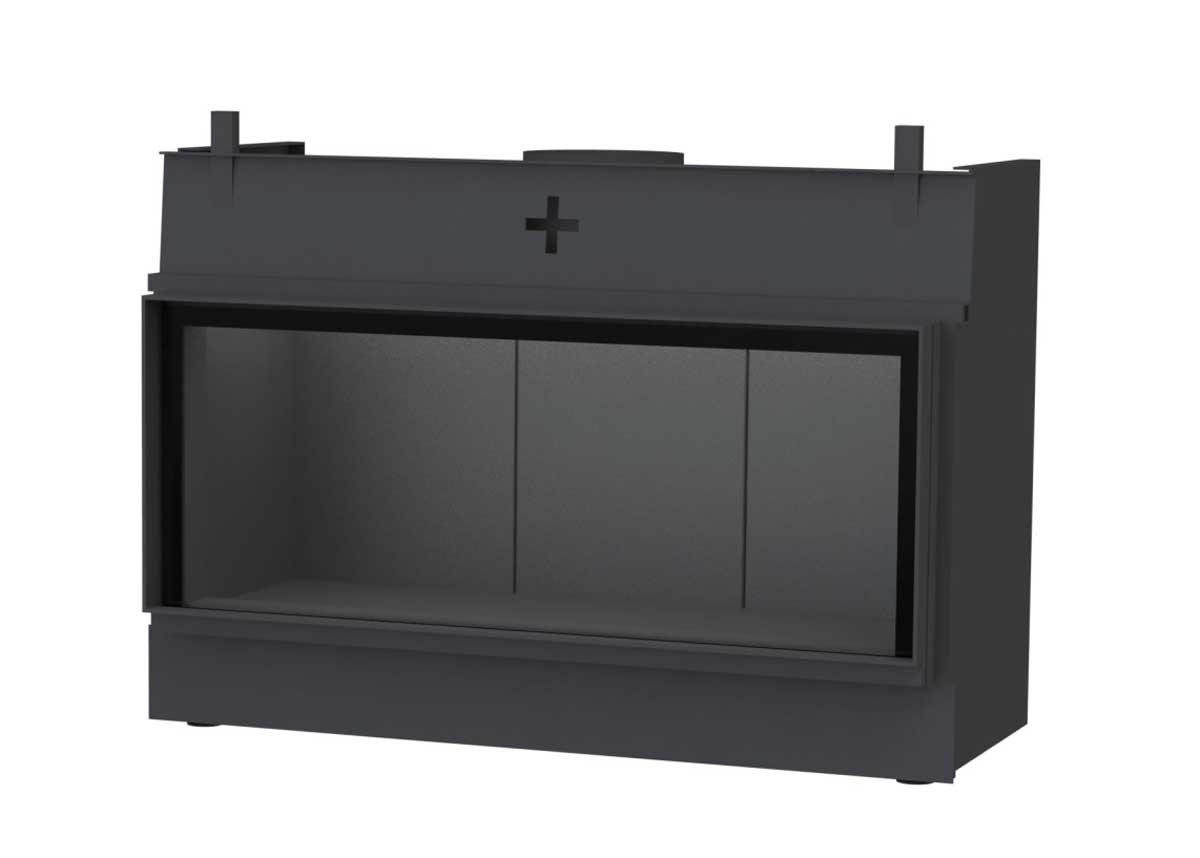 Brunner Gaskamin Architektur 40/100