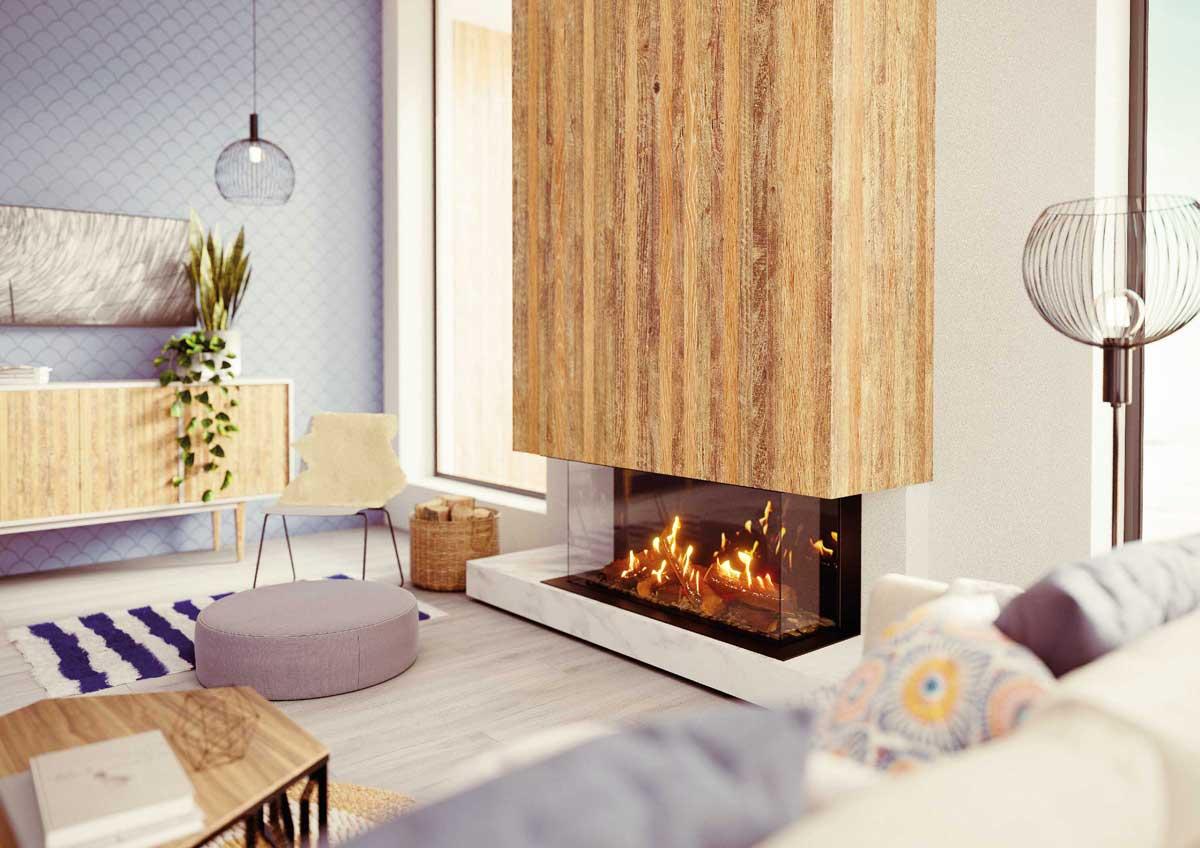 gas fireplace Camina Schmid Ekko G U 100(34)51