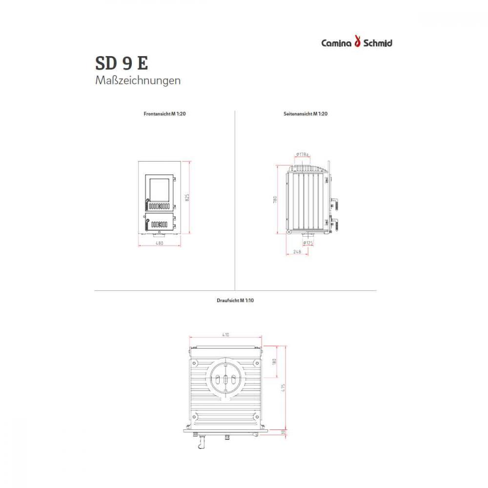Heizeinsatz Camina-Schmid SD 9 E