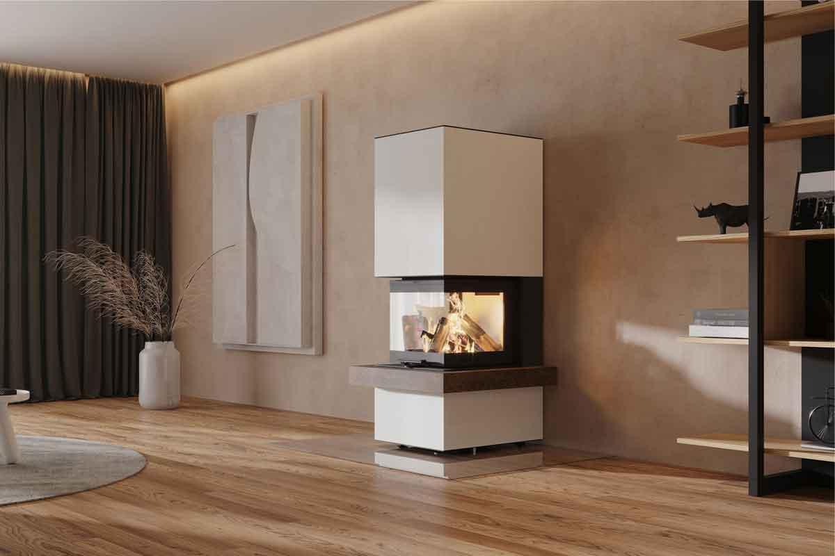 neocube P54 von cb-tec in Ardesia Bianco-Nero-Corten